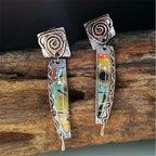 Ethnic Tribal Dangling Earrings