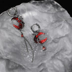 Women's Moon Dangle Earrings