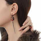 Women's Moon Dangle Earrings
