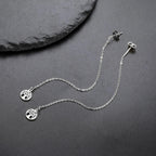 Dangling Earrings For Women Tree of Life silver