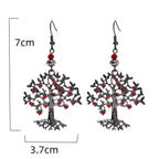 Dangling Earrings for Women Tree of Life