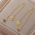 Dangling Earrings For Women Tree of Life gold