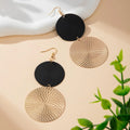 Bohemian Chic Round Dangling Earrings