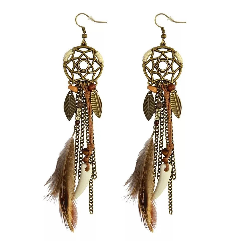 Tribal Ethnic Style Dangling Earrings
