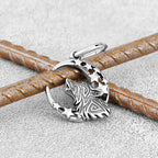 Boucles d'Oreilles Pendantes Viking Fenrir