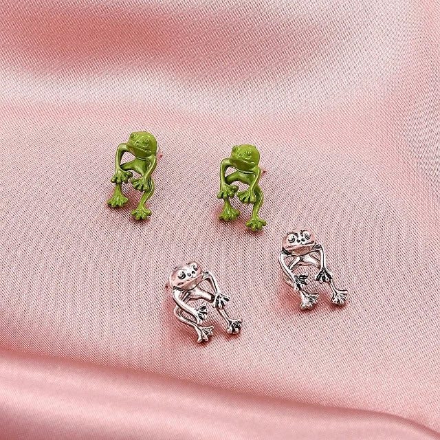 Frog Earrings for Women