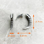 Silver Claw Earrings - Exception®