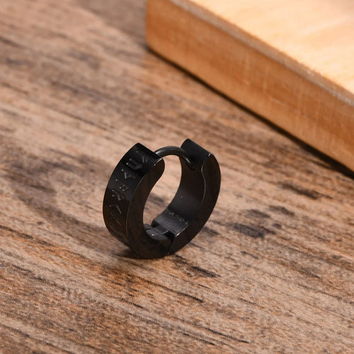 Viking Hoop Earrings for Men and Women Celtic Nordic