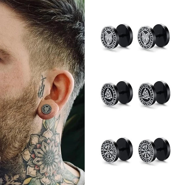 Viking Earrings for Men