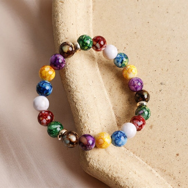7 Chakras Bracelet Chain for Men Women Children Stones