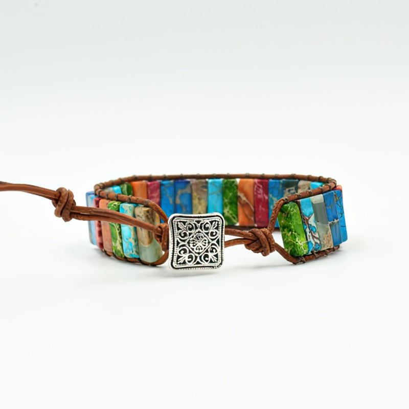 7 Chakras Bracelet Real Stones
