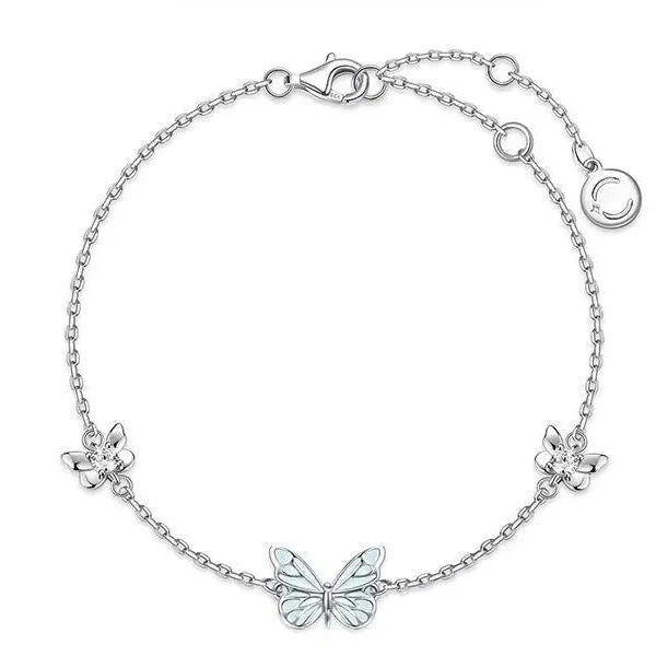Bracelet ailes de lumière papillon