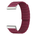 Bracelet aimanté pour montre Fitbit Versa 3, Versa 4, Sense 1 et Sense 2 bordeau