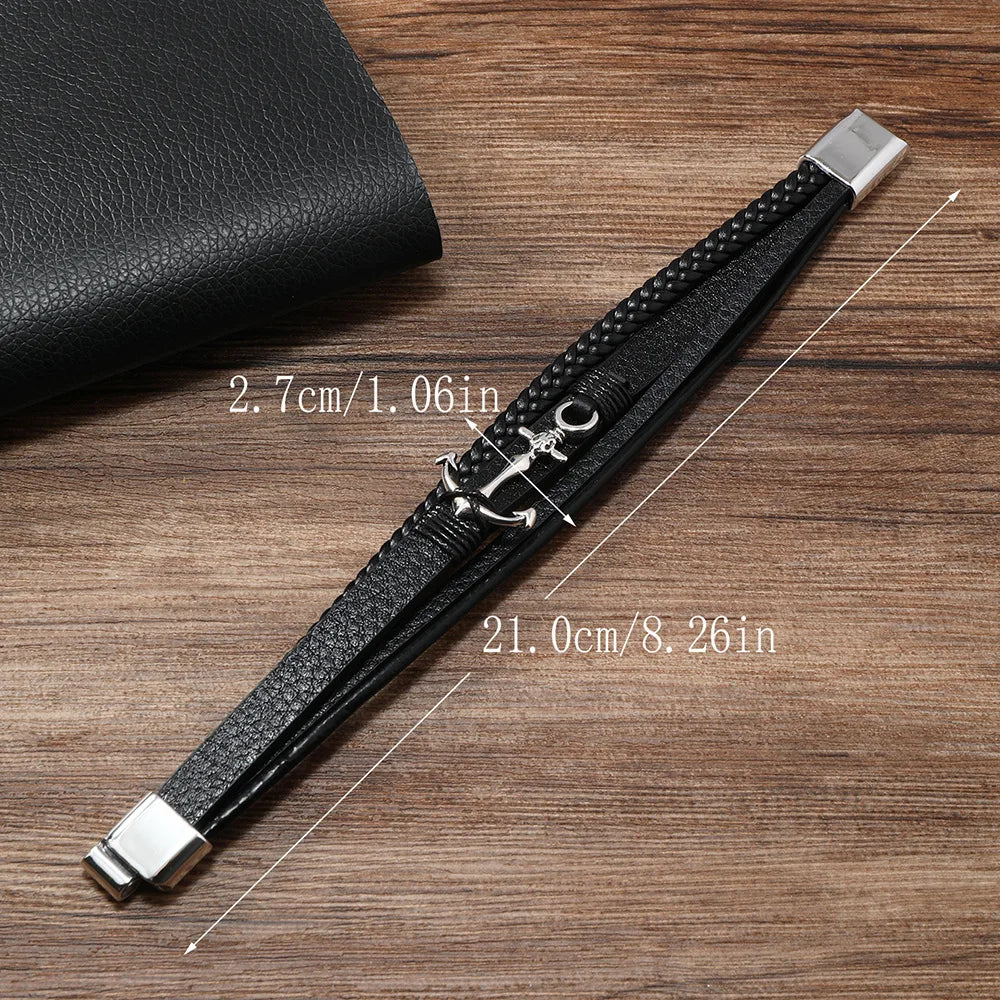 Bracelet large ancre