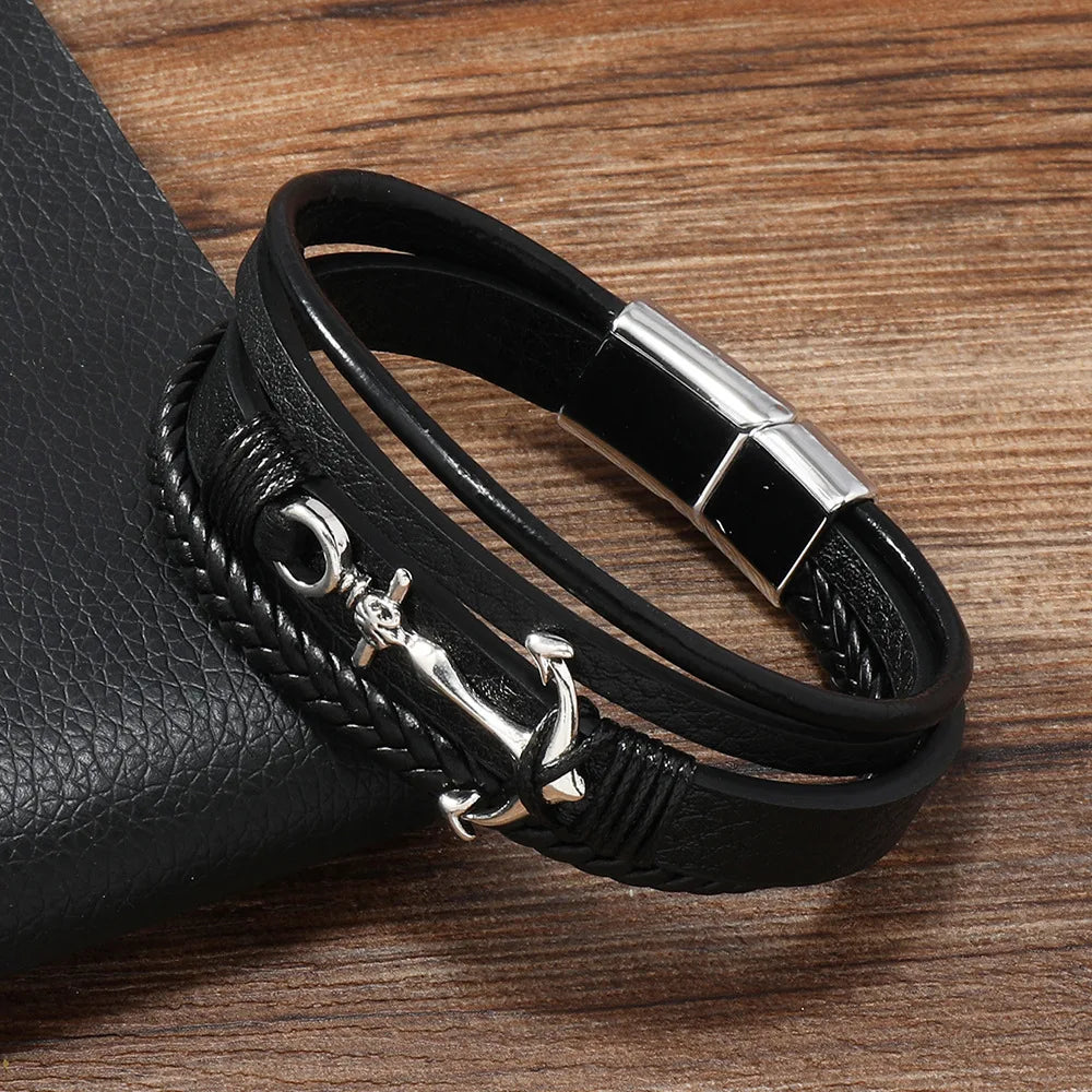 Bracelet large ancre