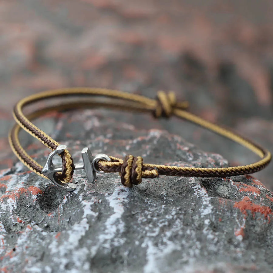 Bracelet ancre marin
