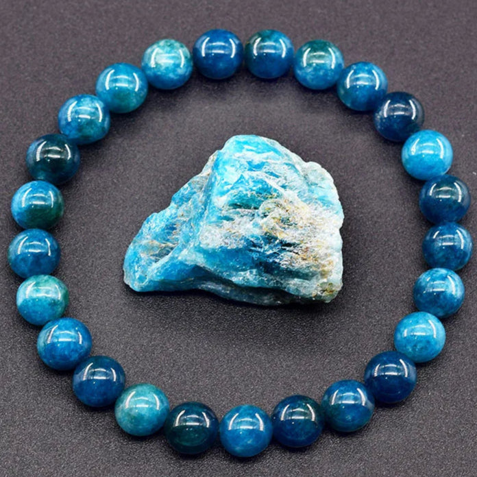 Bracelet Apatite Bleue