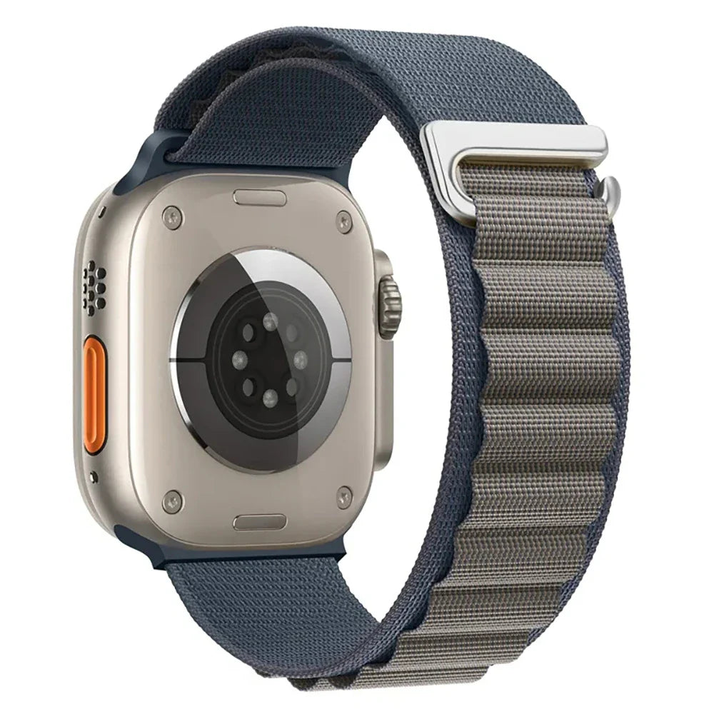 Apple Watch Sport Loop Band gray blue