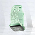 Apple Watch Band with Green Patterns