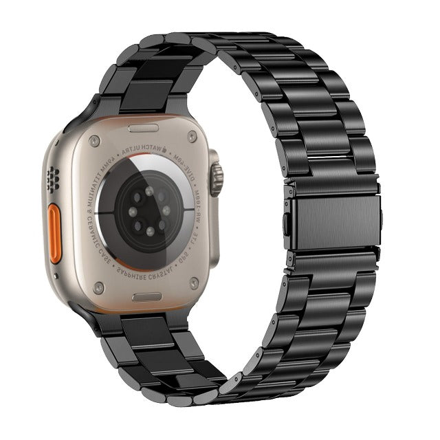 Apple Watch Stainless Steel Black Bracelet