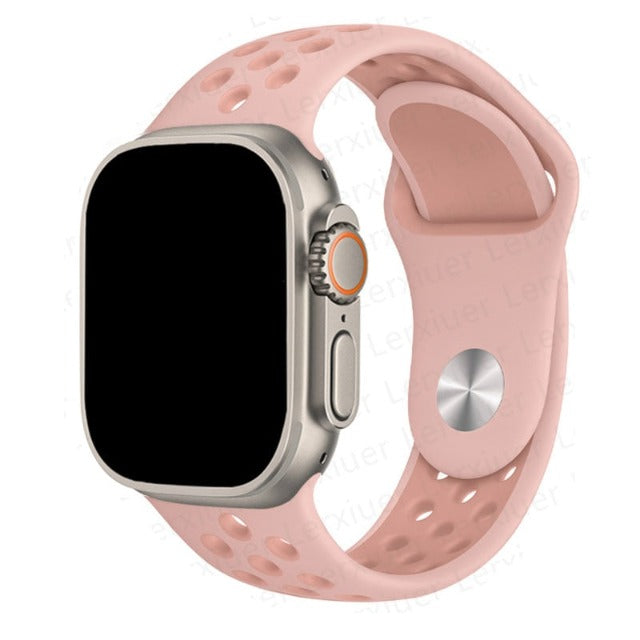 Apple Watch Sport Band pink