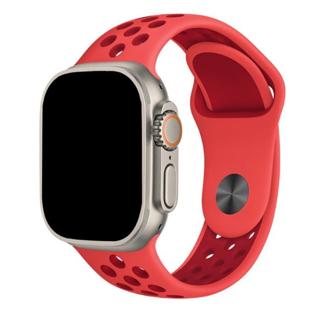 Apple Watch Sport Band red
