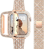 Apple Watch Diamond Bracelet for Women rose gold