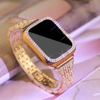 Apple Watch Diamond Bracelet for Women gold