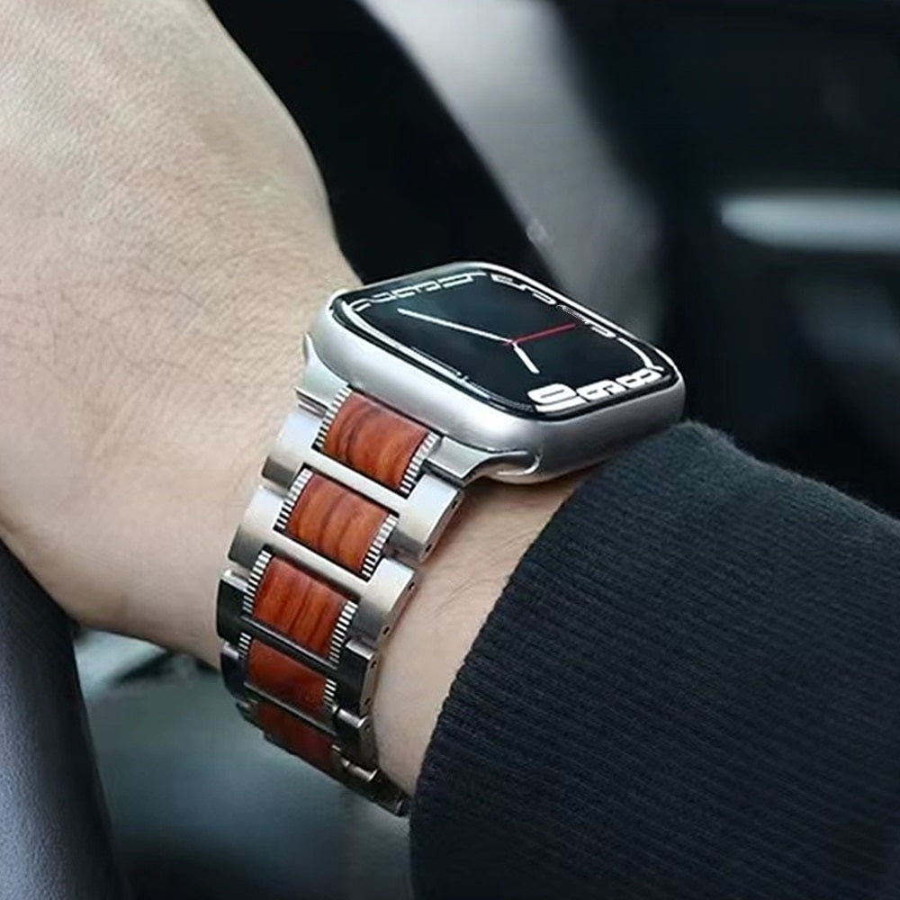 Apple Watch Wooden Bracelet