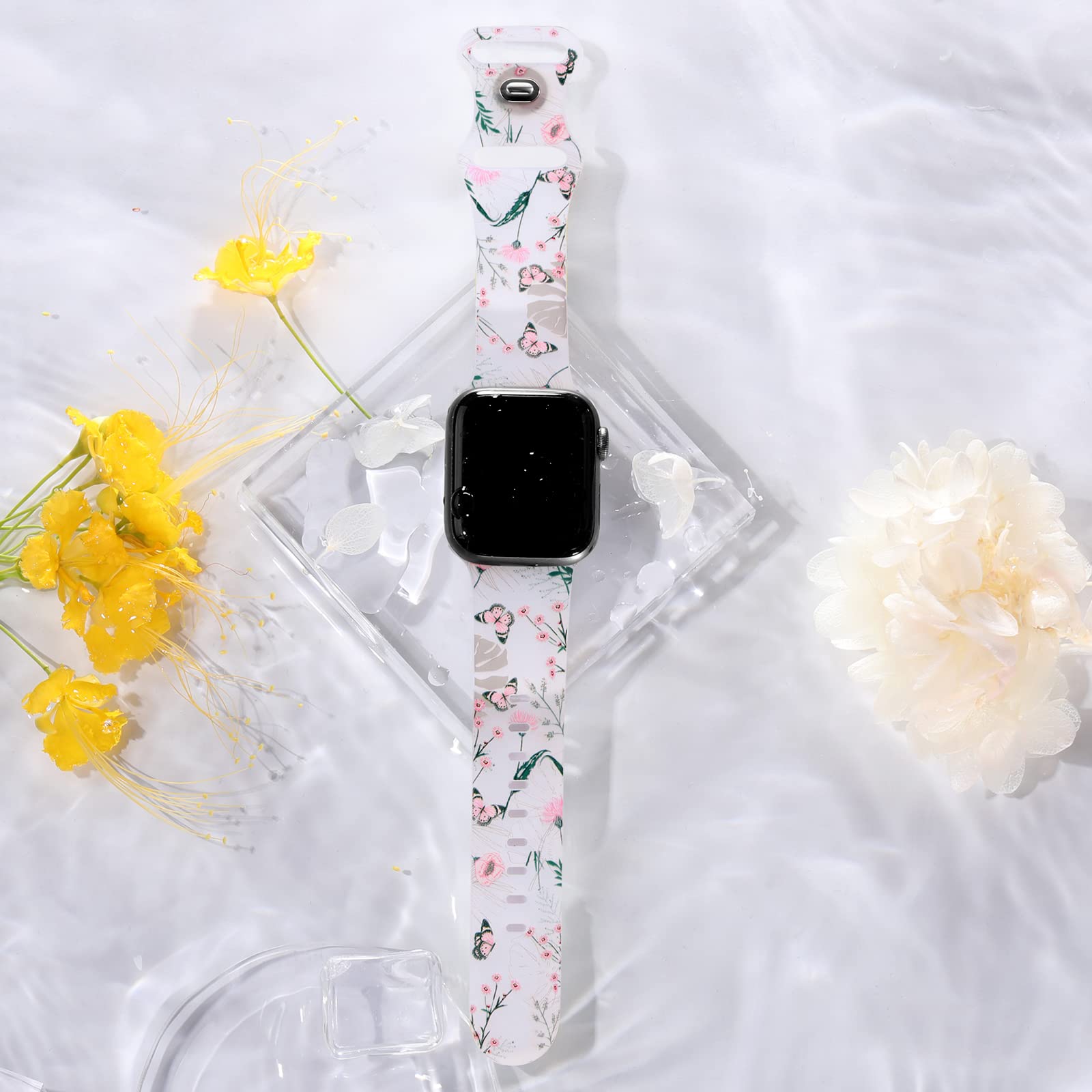 Apple Watch Bracelet Women's Floral Print