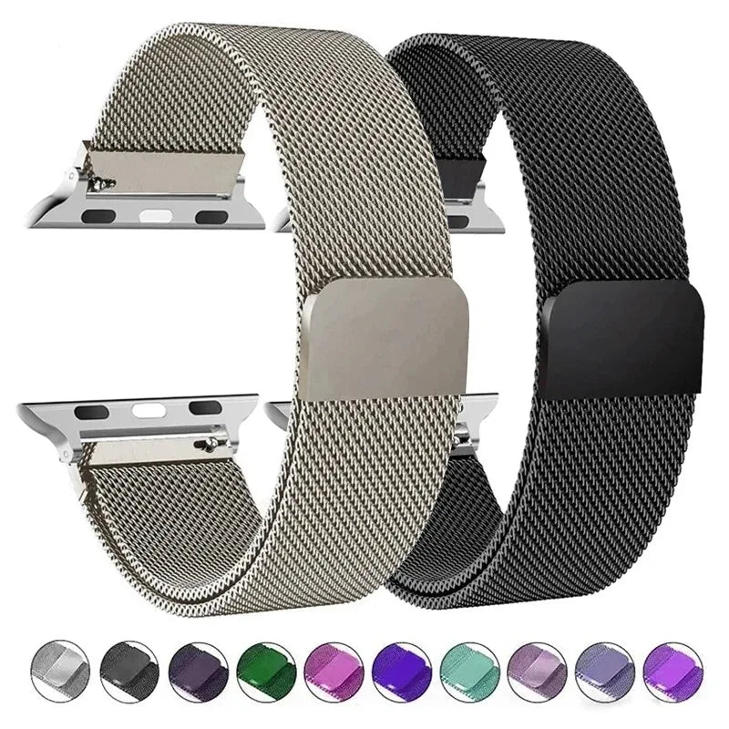Magnetic Apple Watch Steel Bracelet