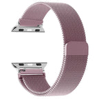 Fuchsia Magnetic Apple Watch Steel Bracelet
