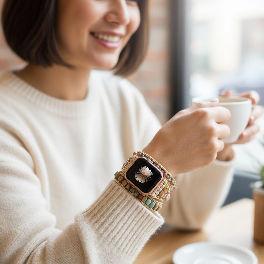 Natural Stone Apple Watch Bracelet