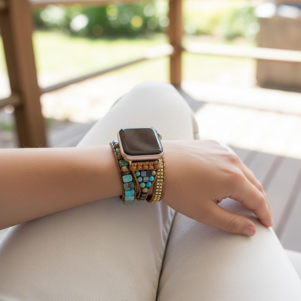Natural Stone Apple Watch Bracelet