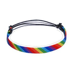 Bracelet arc-en-ciel ajustable