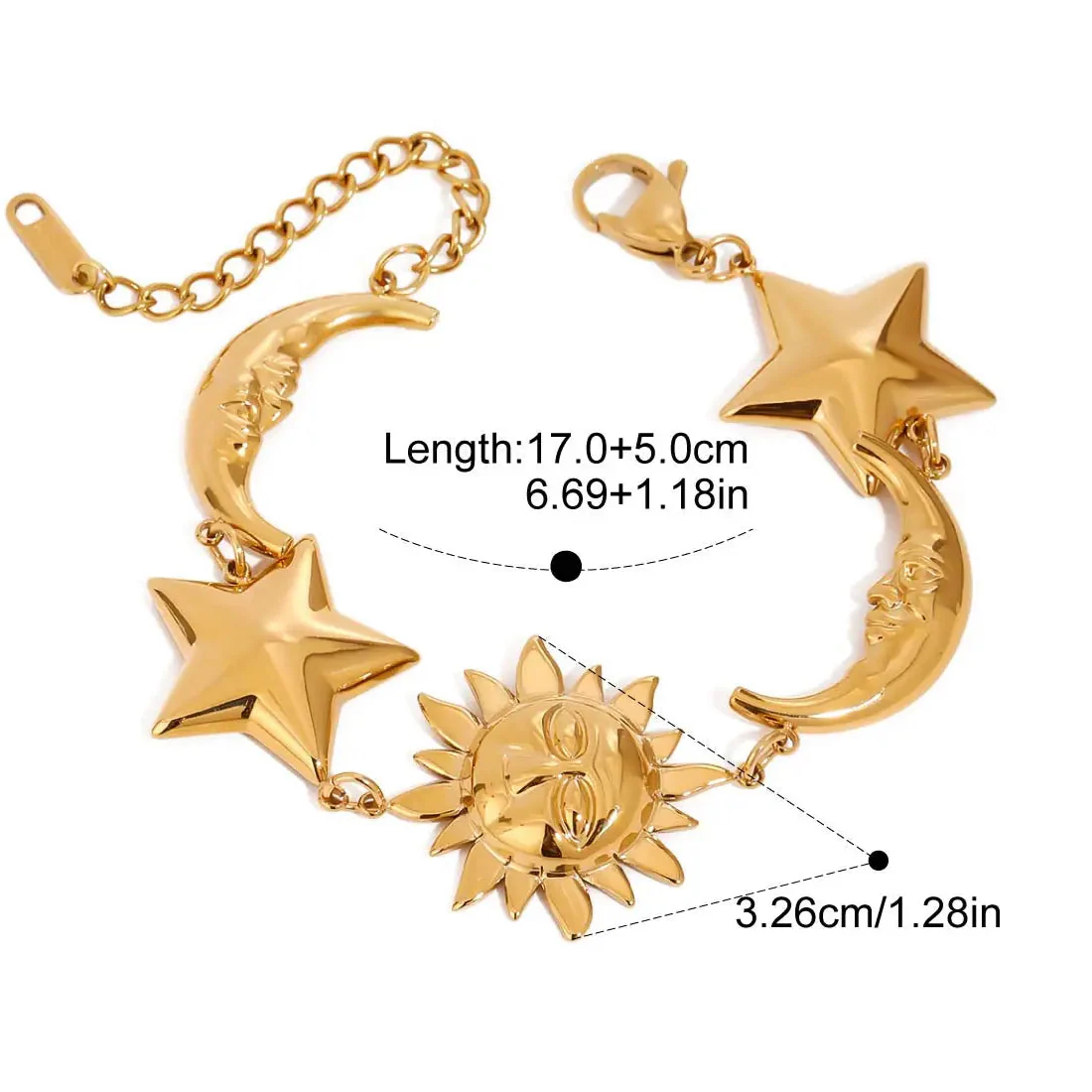 Stars and Sun Bracelet 1