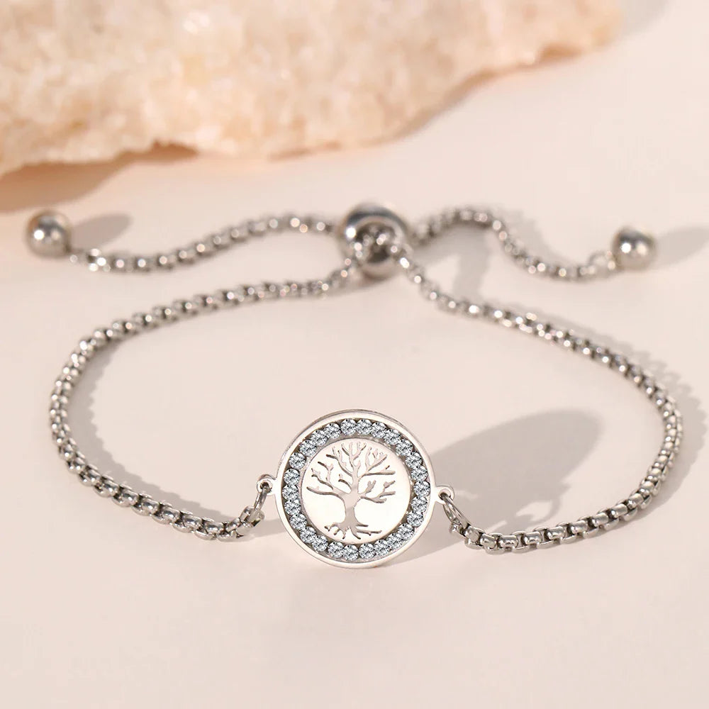 Bracelet with Silver Tree of Life