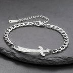 Bracelet avec épée Ali Zulfiqar arabe argent