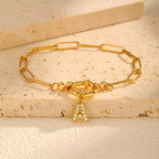 Bracelet personnalisé avec initiale a