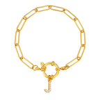 Bracelet personnalisé avec initiale j