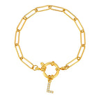 Bracelet personnalisé avec initiale l