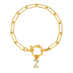Bracelet personnalisé avec initiale z