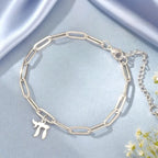 Bracelet avec le symbole de vie juive Chai argent
