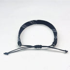 Bracelet avec motifs géométriques Keffiye arabe