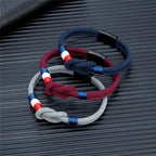 Bracelet avec noeud en corde