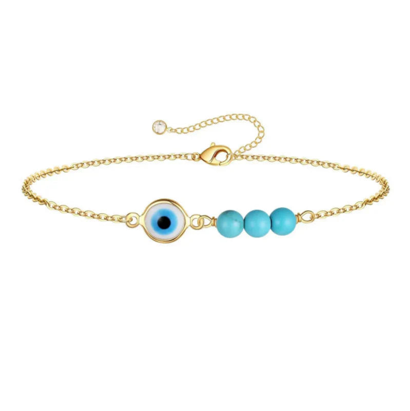 Bracelet with Beads Against the Evil Eye