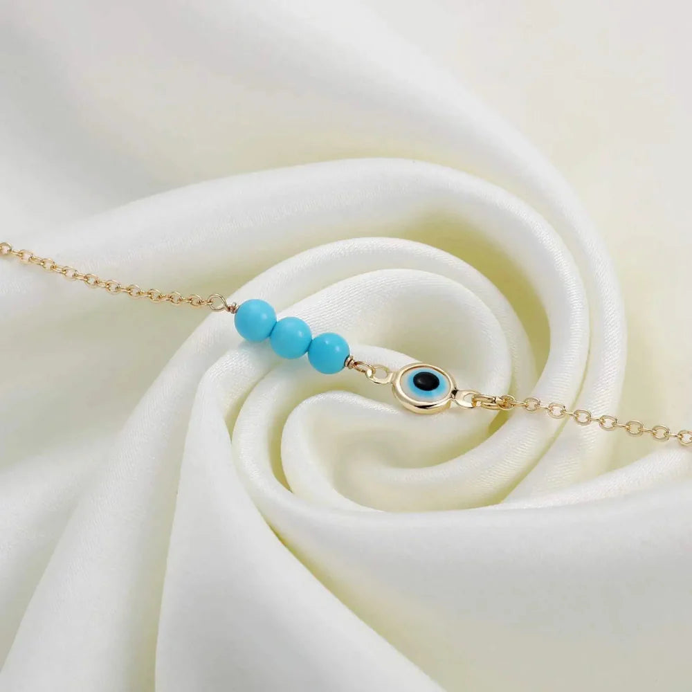 Bracelet with Beads Against the Evil Eye