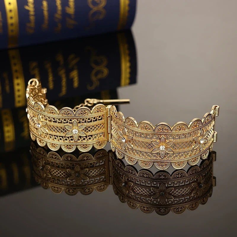 Bracelet avec strass arabe musulman mariage