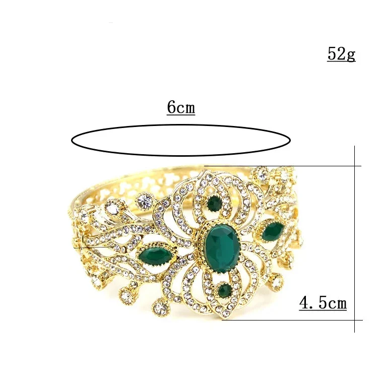 Bracelet avec strass et pierres arabe musulman mariage