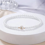 Bracelet blanc initiale k